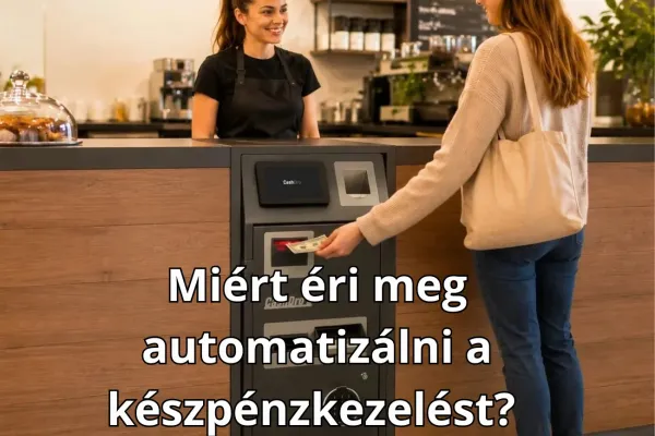 7 jel, hogy ideje automatizálni a készpénzkezelést
